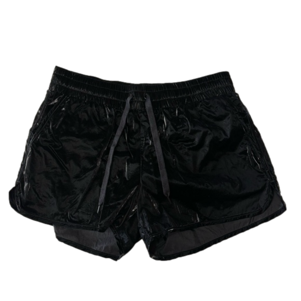 Zyia Midnight Gloss Bomber Shorts
